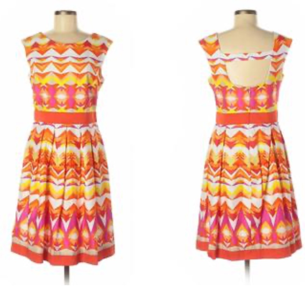 Sandra Darren Flare Dress